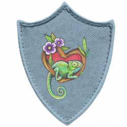 Шеврони загострений щит