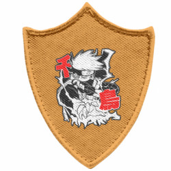 Шеврони загострений щит