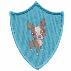 Шевроны заостренный щит