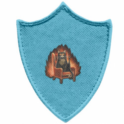 Шевроны заостренный щит