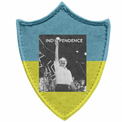 Шеврон заостренный щит Черновол Независимость - FATLINE Шеврон заостренный щит Черновол Независимость