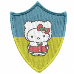 Шевроны заостренный щит