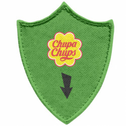 Шеврони загострений щит