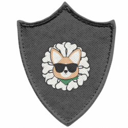 Шевроны заостренный щит