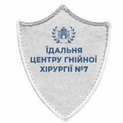 Шеврони загострений щит