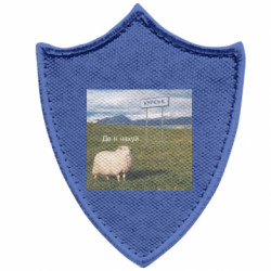 Шевроны заостренный щит