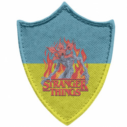 Шеврони загострений щит