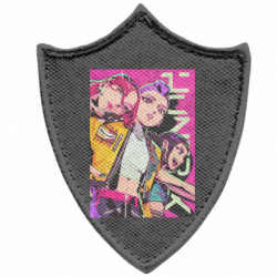 Шеврони загострений щит