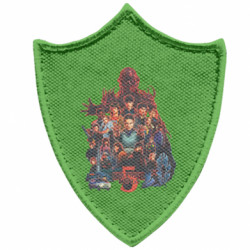 Шевроны заостренный щит