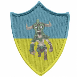 Шевроны заостренный щит