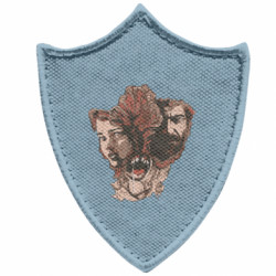 Шевроны заостренный щит