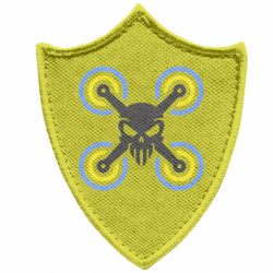 Шевроны заостренный щит