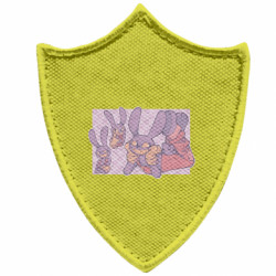 Шеврони загострений щит