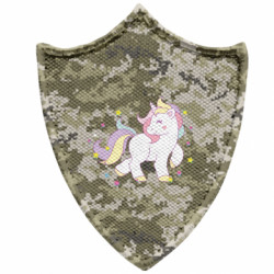 Шеврони загострений щит