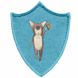 Шеврони загострений щит