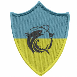 Шеврони загострений щит