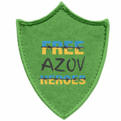 Шевроны заостренный щит