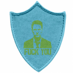 Шеврони загострений щит