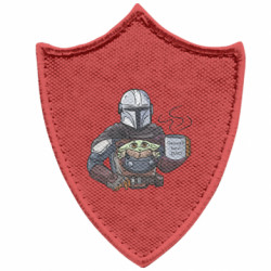 Шевроны заостренный щит