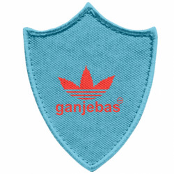 Шеврон заостренный щит Ganjubas - FATLINE Шеврон заостренный щит Ganjubas