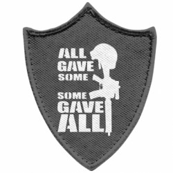 Шеврони загострений щит