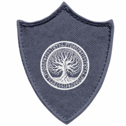 Шеврони загострений щит