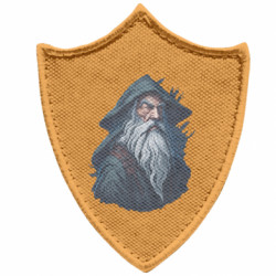 Шеврони загострений щит