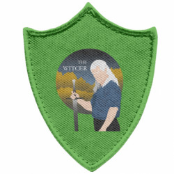 Шевроны заостренный щит