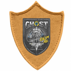 Шеврони загострений щит