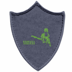 Шевроны заостренный щит