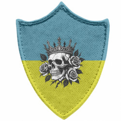 Шевроны заостренный щит
