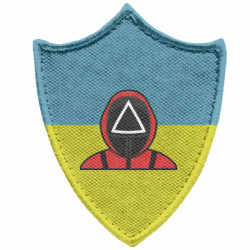 Шеврони загострений щит