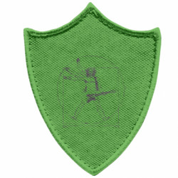 Шеврони загострений щит