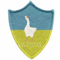 Шевроны заостренный щит