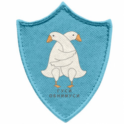 Шеврони загострений щит