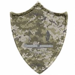 Шеврони загострений щит