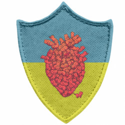 Шеврони загострений щит