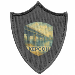 Шевроны заостренный щит