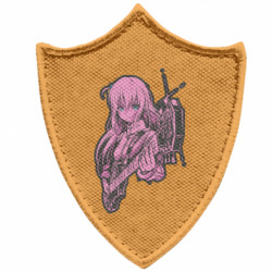 Шевроны заостренный щит