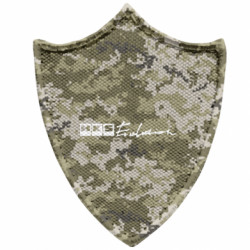 Шеврони загострений щит