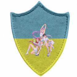 Шеврони загострений щит