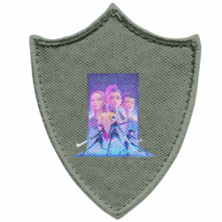 Шеврони загострений щит