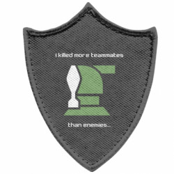 Шевроны заостренный щит