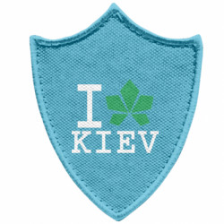 Шеврони загострений щит