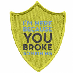 Шевроны заостренный щит