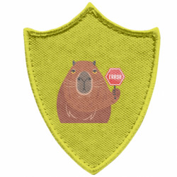 Шевроны заостренный щит