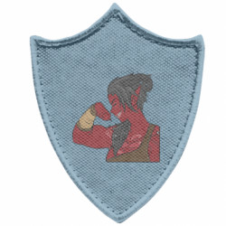 Шеврон заостренный щит Карлах - FATLINE Шеврон заостренный щит Карлах