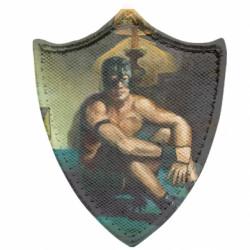 Шеврони загострений щит