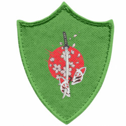 Шеврони загострений щит