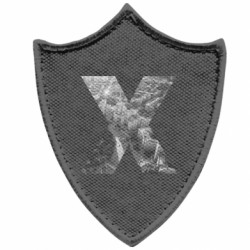 Шевроны заостренный щит